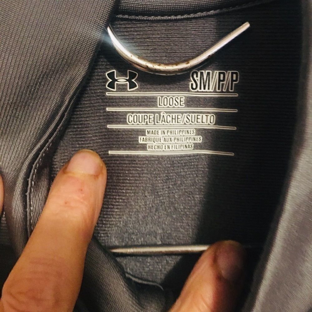 Under Armour Gray Athletic Jacket Small Petite - Picture 5 of 8